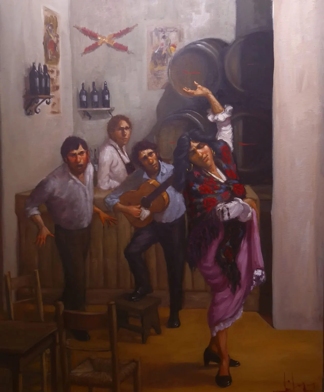Obra Fiesta de Luis Márquez Carrasco