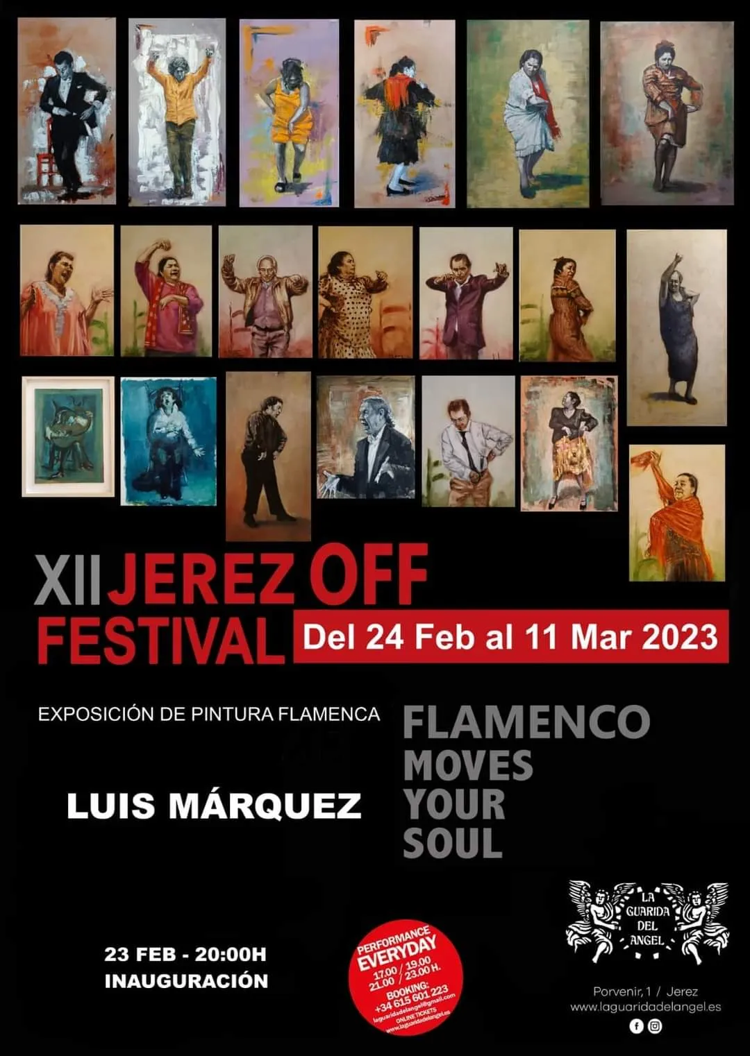 expoflamenco exposicion pintor luis marquez espacio expoflamenco jerez