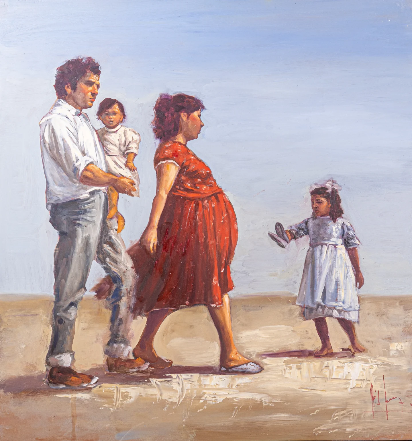 Obra Familia de Luis Márquez Carrasco